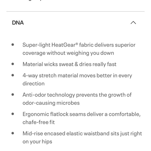 Under Armour HeatGear Armour Midrise Shorty - Picture 5 of 5